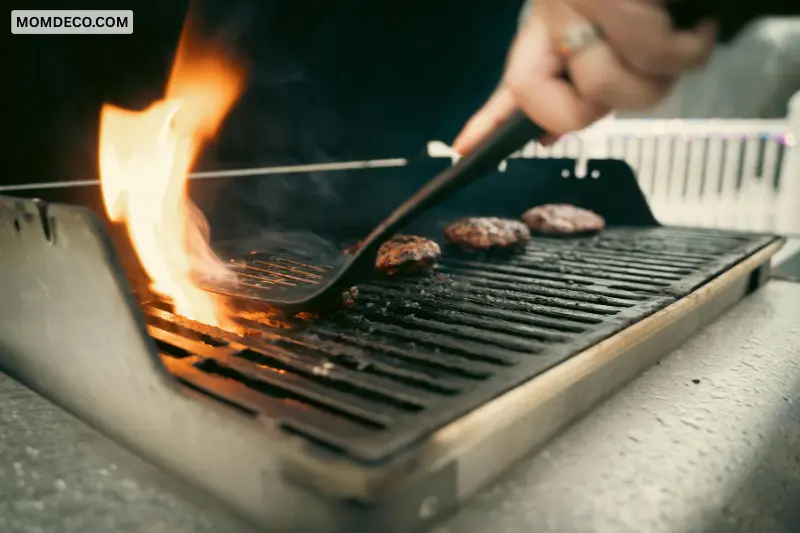 add the right grill and cooking appliances