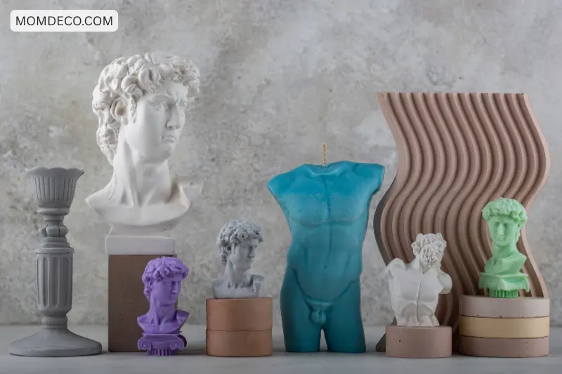 1. match the sculpture with your room style