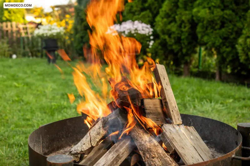 add a fire pit for year-round enjoyment