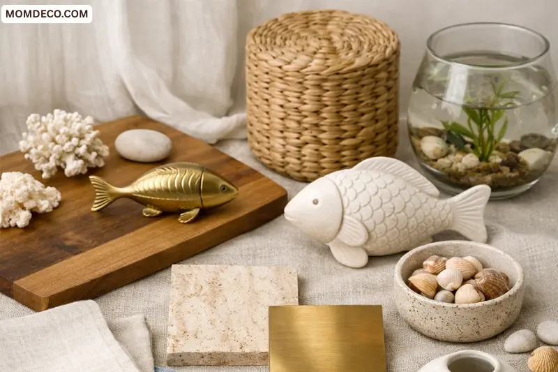 best materials for fish-inspired interiors