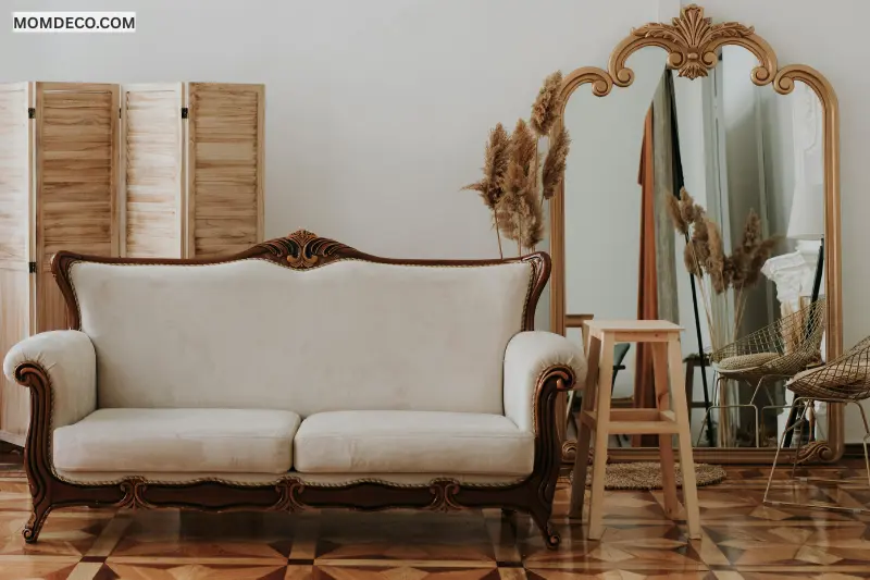 combine mirrors with furniture styling