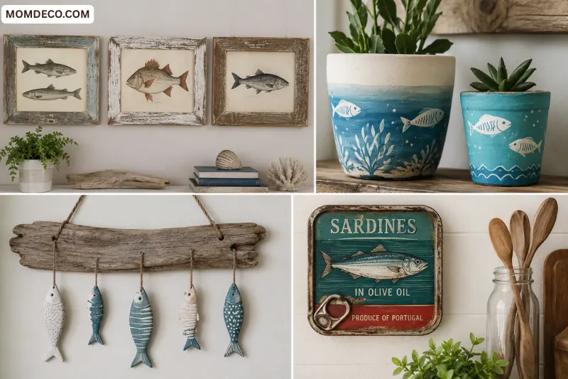diy fish home decor ideas