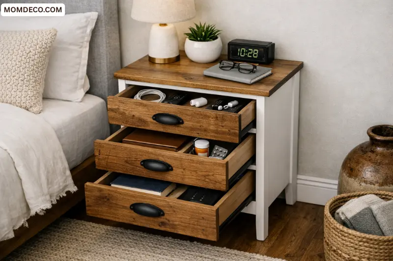 diy nightstand with drawers