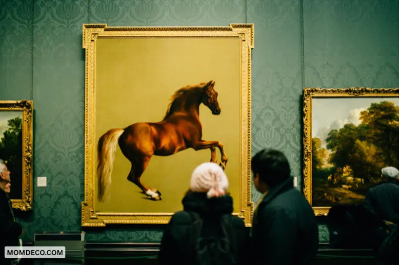 elegant horse wall art that feels modern