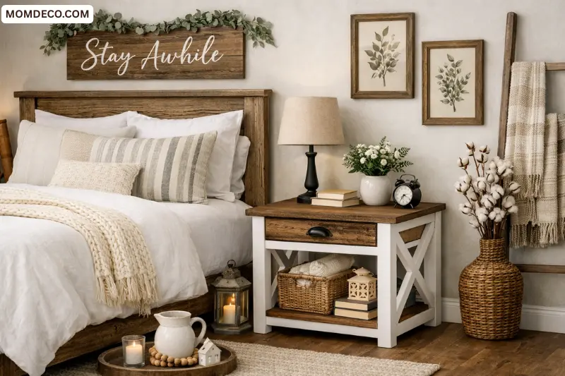 farmhouse diy nightstand