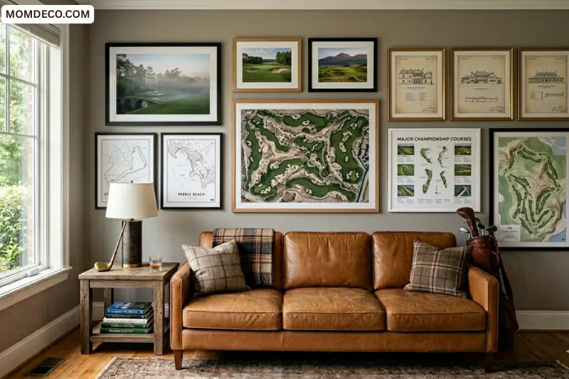 golf course wall art prints