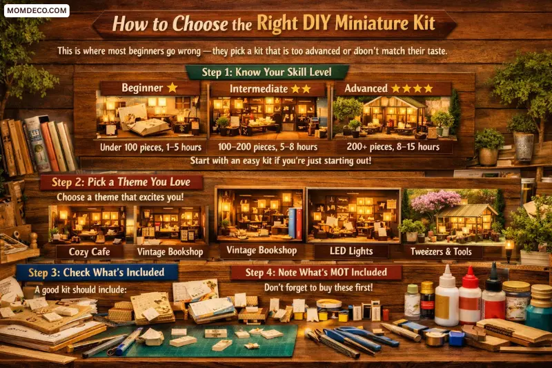 how to choose the right diy miniature kit