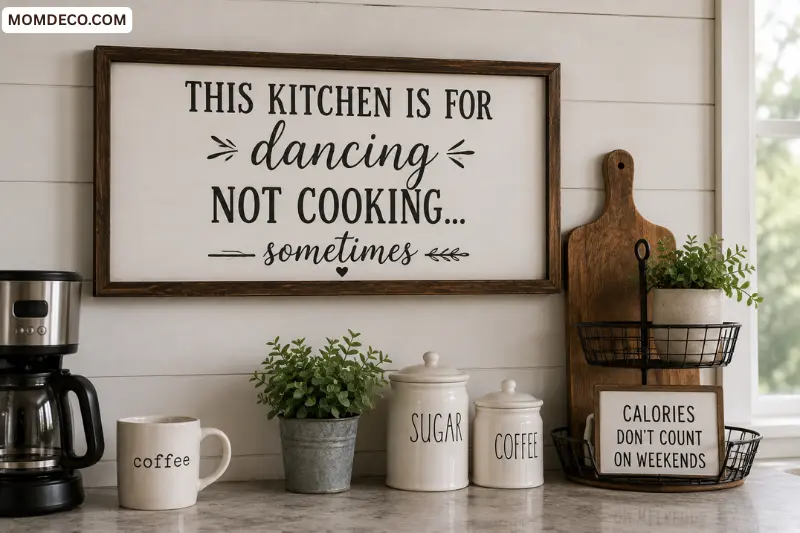 kitchen funny signs