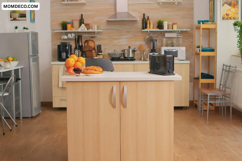 large functional kitchen island