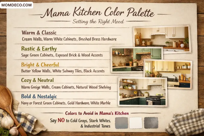 mama kitchen color palette