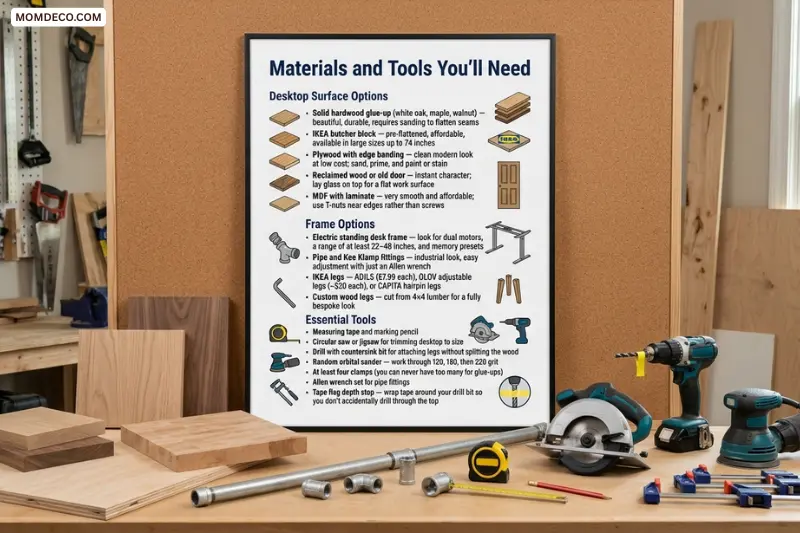 materials and tools youll need