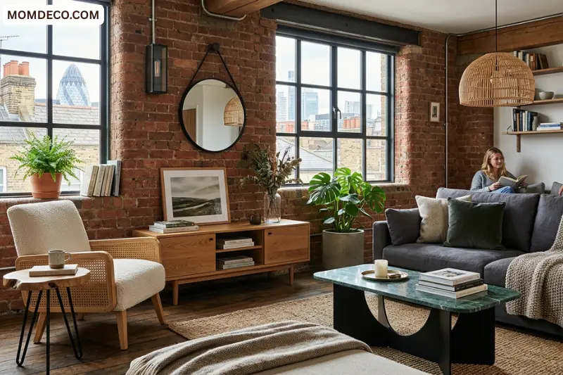 mix natural and industrial materials