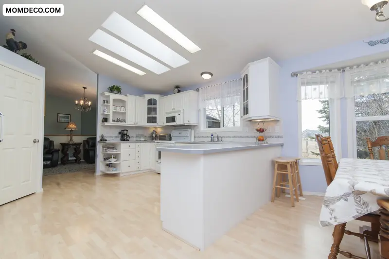 open-concept carolina kitchen layout