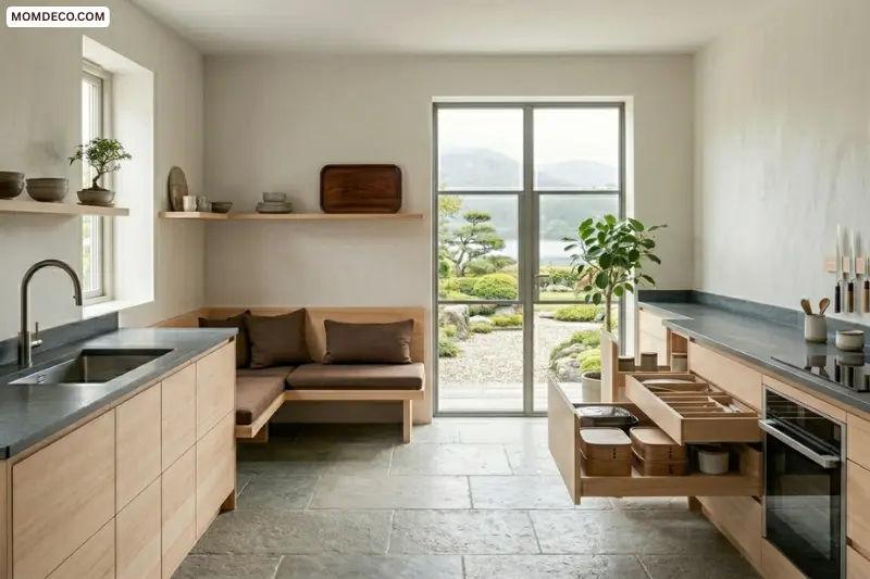 open shelving