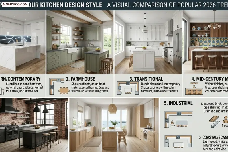 pick your kitchen design style