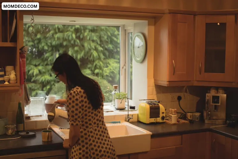 small asian kitchen for compact spaces