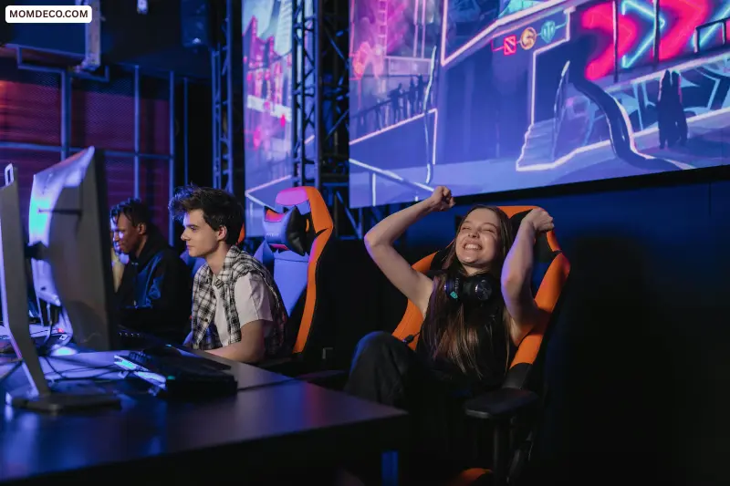 sports and esports team banners gaming room wall
