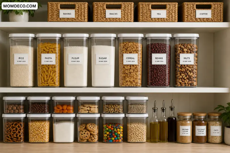 upgrade to clear storage containers