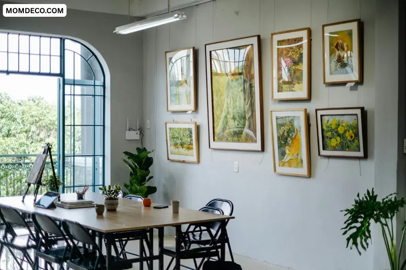 use color psychology for better focus office wall