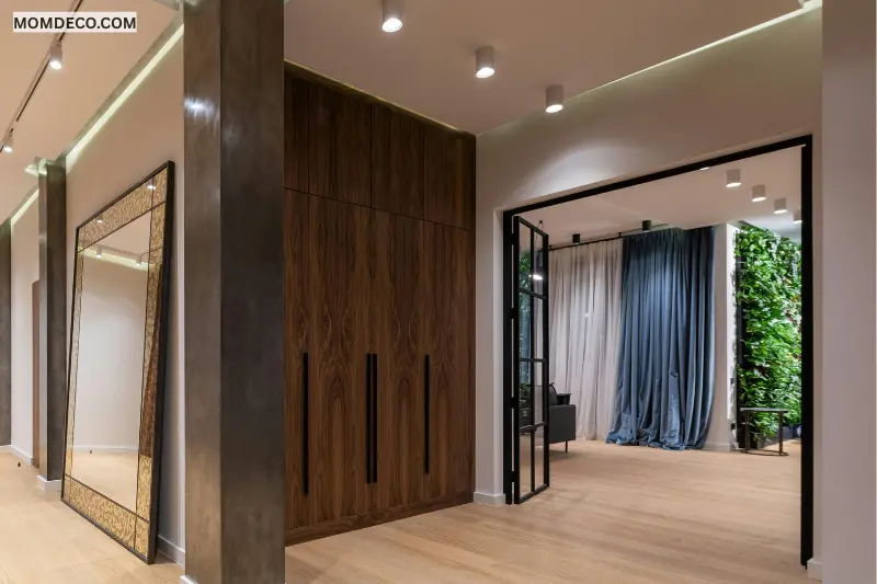 use home decor mirrors to create the illusion of space