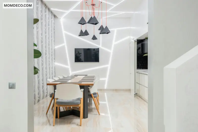 use lighting as a design feature
