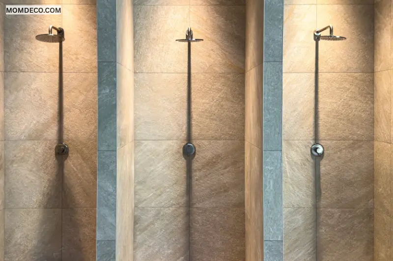use ready-made shower fixtures