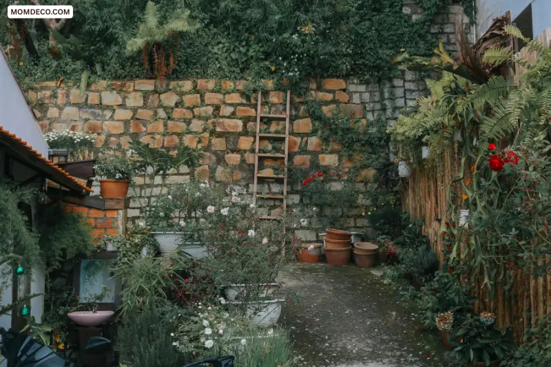 use vertical gardening in small spaces