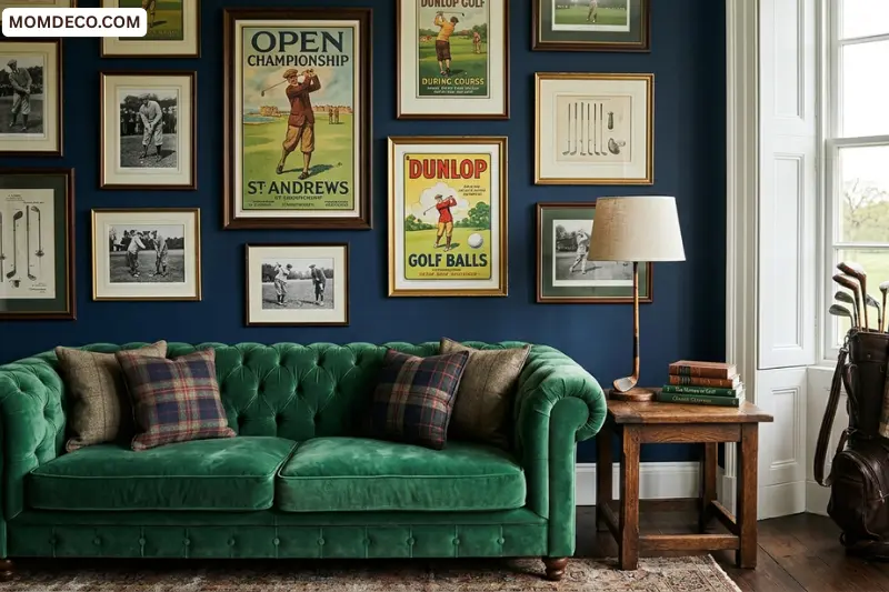 vintage golf posters