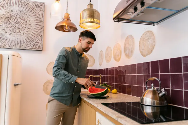 the urban kitchen color palette
